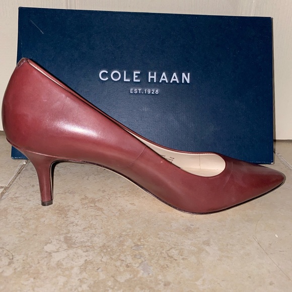Cole Hann burgundy shoes 👠 - Picture 6 of 6